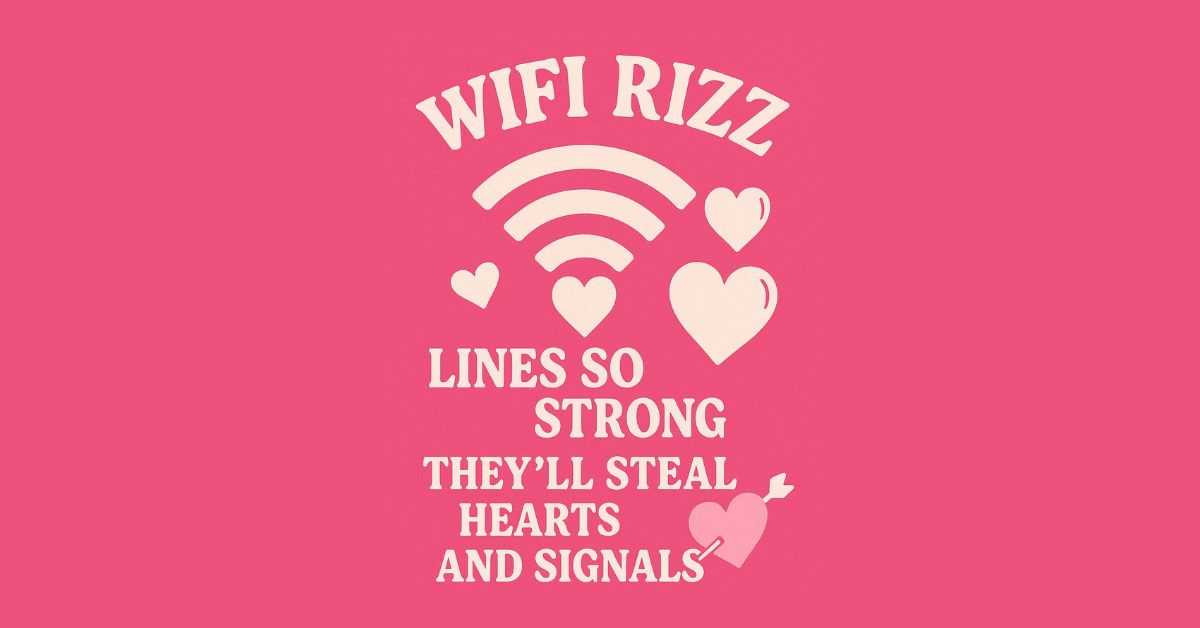  115+ WiFi Rizz Lines So Strong, They’ll Steal Hearts AND Signals 💘
