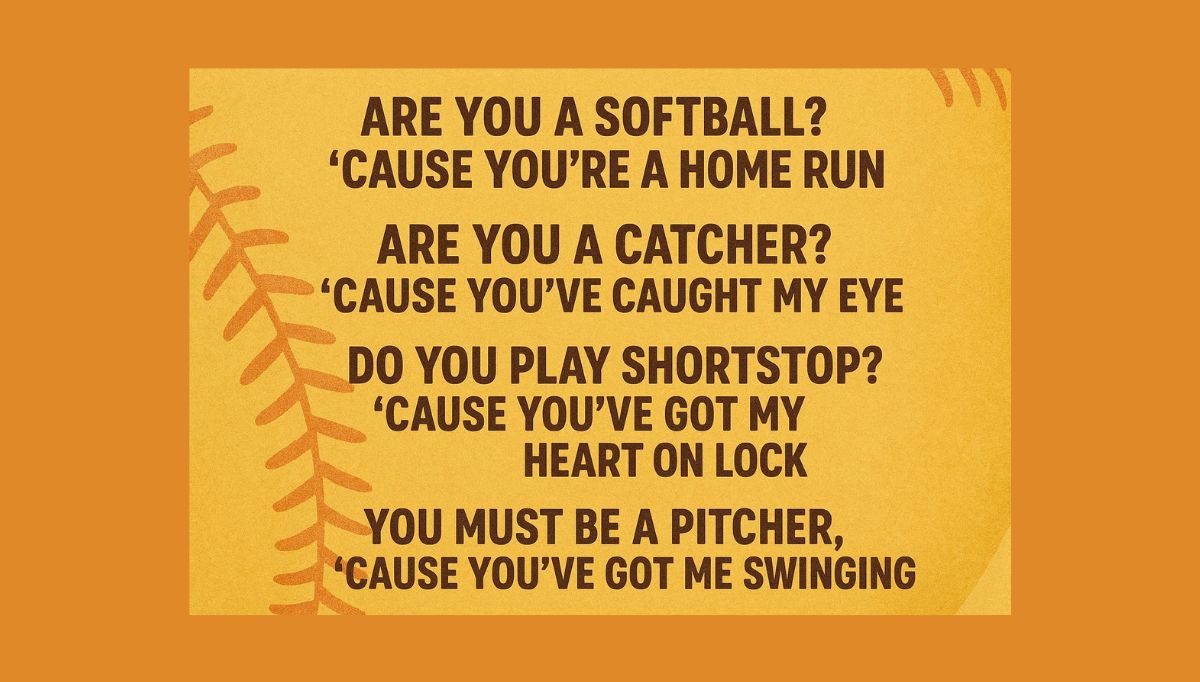 20 Catchy Softball Rizz Lines & Pick Up Lines to Charm and Engage