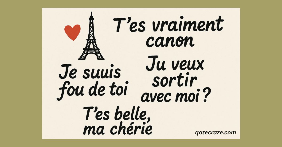 20 Trendy French Rizz Lines & Pick Up Lines to Charm Your Way to Love